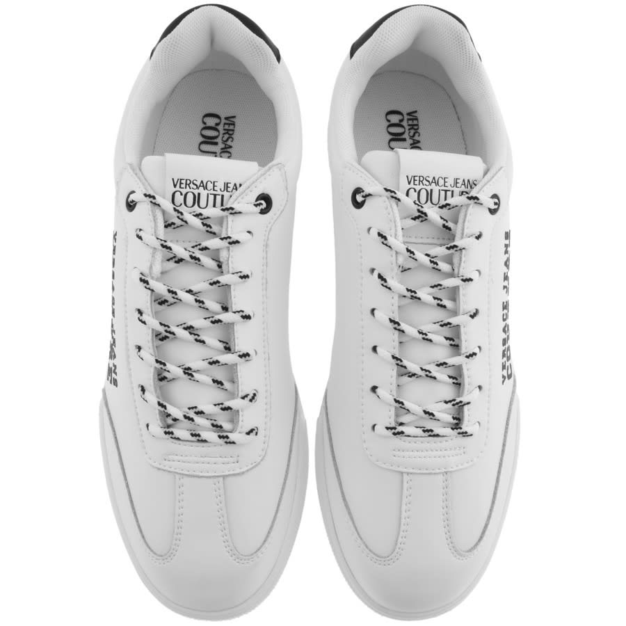 Alternative Image for ProductVersace Jeans Couture Logo Trainers White3